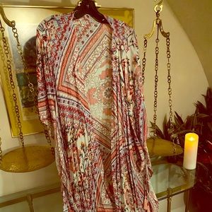 Nordstrom rack BoHo hippie style long coverlet